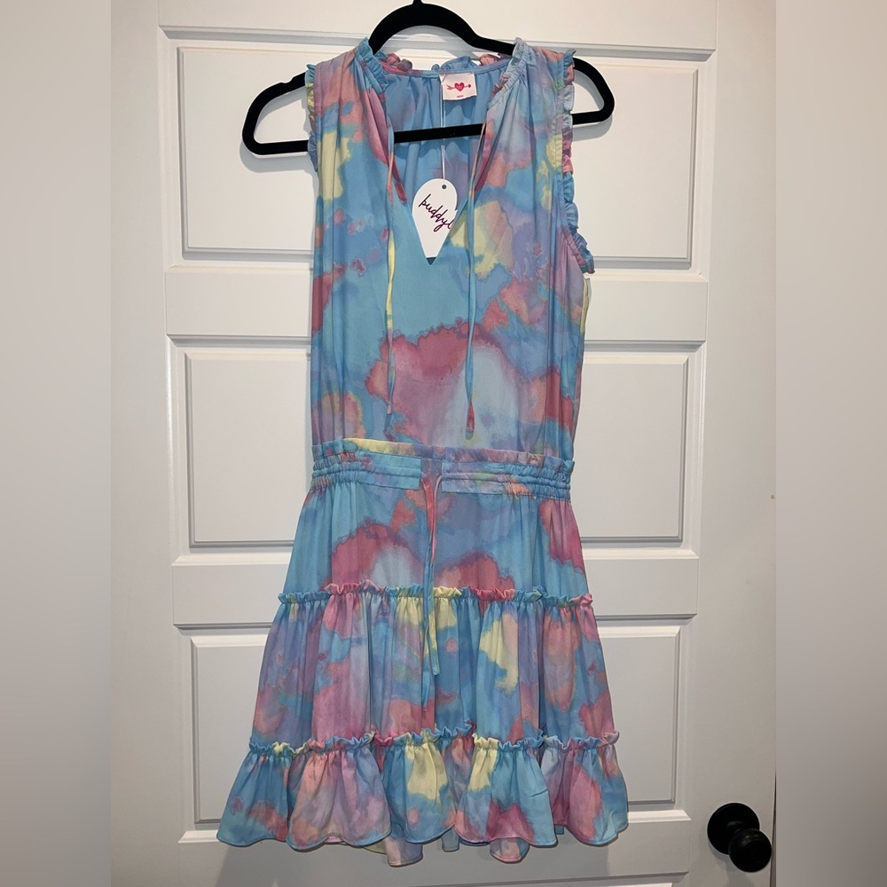 NWT Buddy Love Pastel Colorful Dress